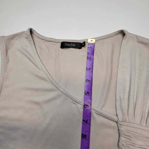 Tan Sleeveless Casual Top - Picture 6 of 9